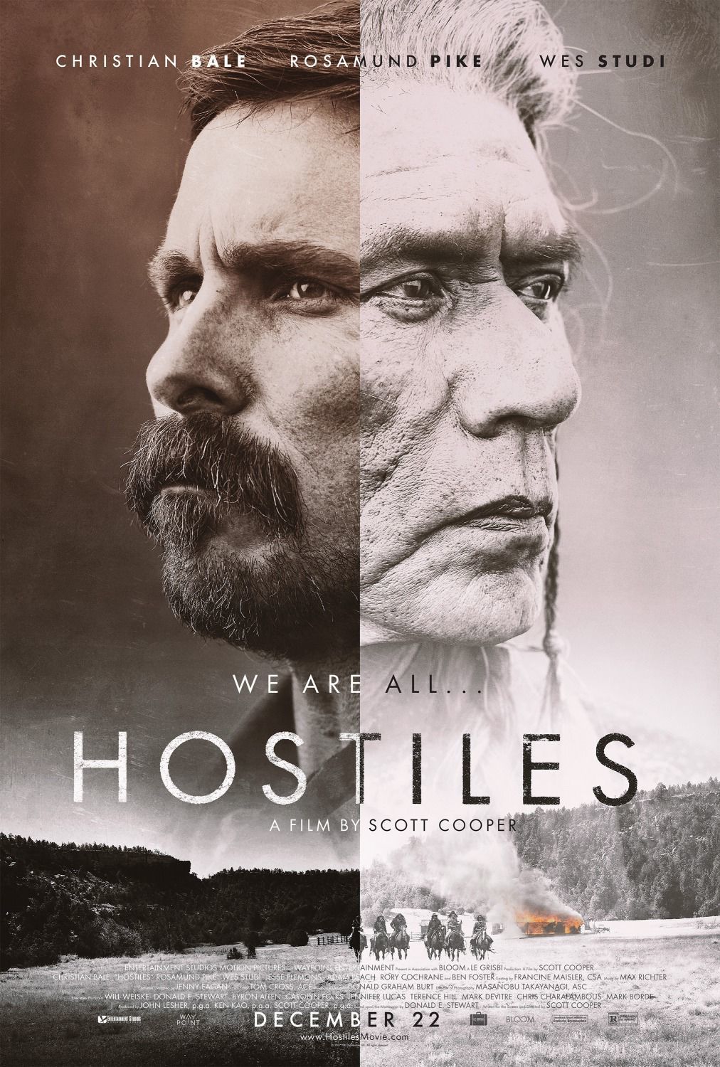 "Hostiles" movie poster